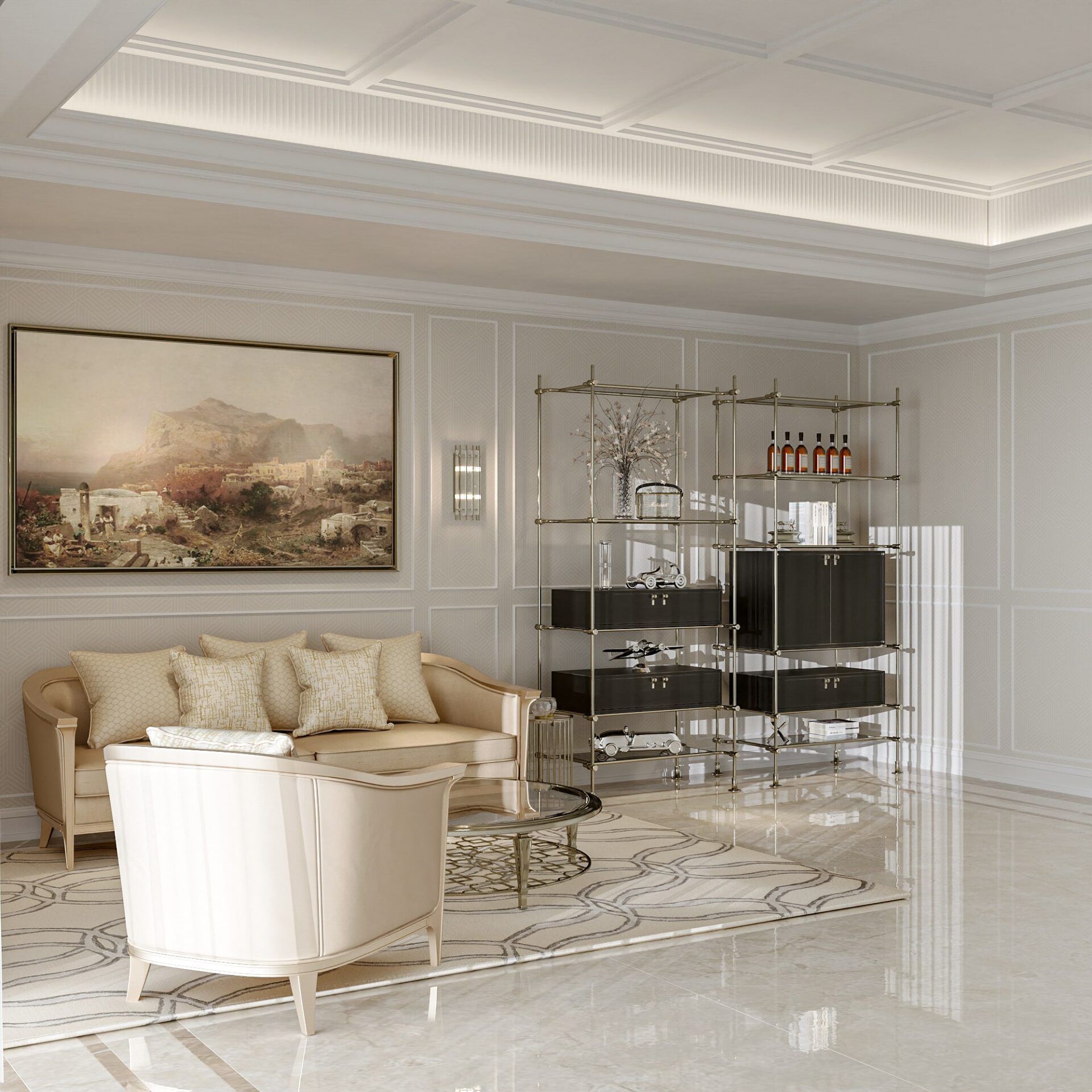 KỆ TRƯNG BÀY 10 - Metalix Interior