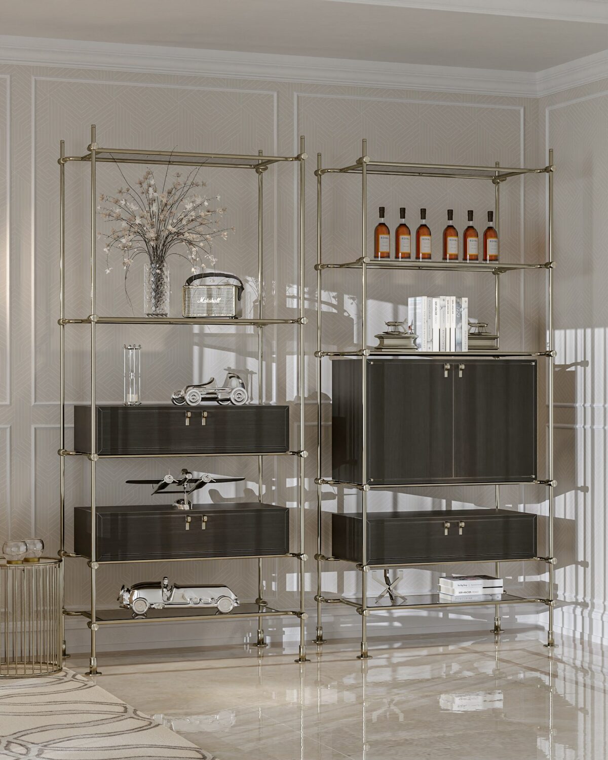 Kệ Decor - Metalix Interior